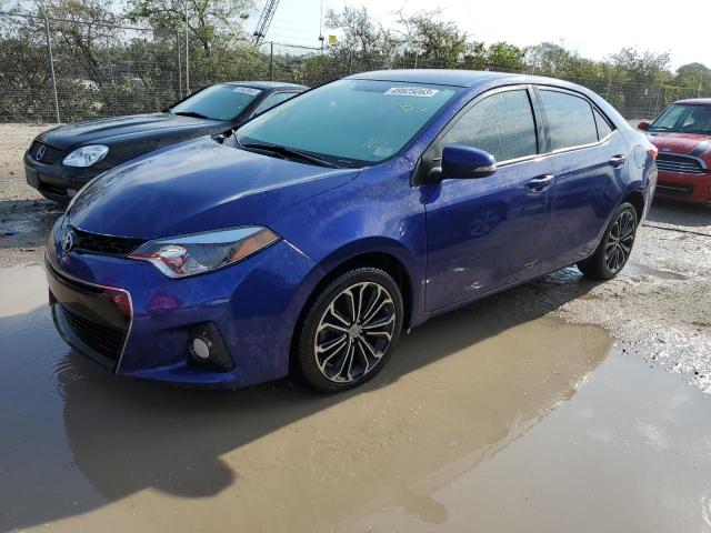 TOYOTA COROLLA L 2014 with VIN 2T1BURHE0EC227249 - Photo from auction