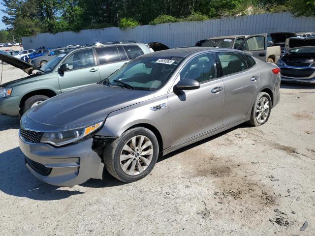 KIA OPTIMA EX 2016 with VIN 5XXGU4L32GG077395 - Photo from auction