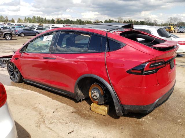 Photo 2 from auction – 2022 TESLA MODEL X with VIN 7SAXCBE68NF353273