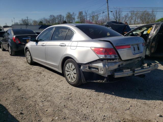 Photo 2 from auction – 2012 HONDA ACCORD LX with VIN 1HGCP2F37CA010708