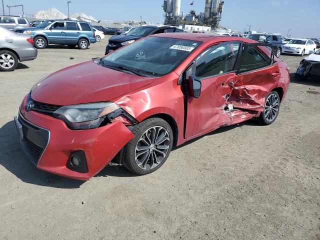 TOYOTA COROLLA L 2015 with VIN 5YFBURHE8FP310199 - Photo from auction