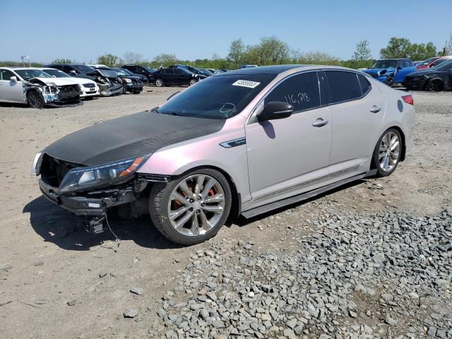 KIA OPTIMA SX 2015 with VIN 5XXGR4A67FG425785 - Photo from auction