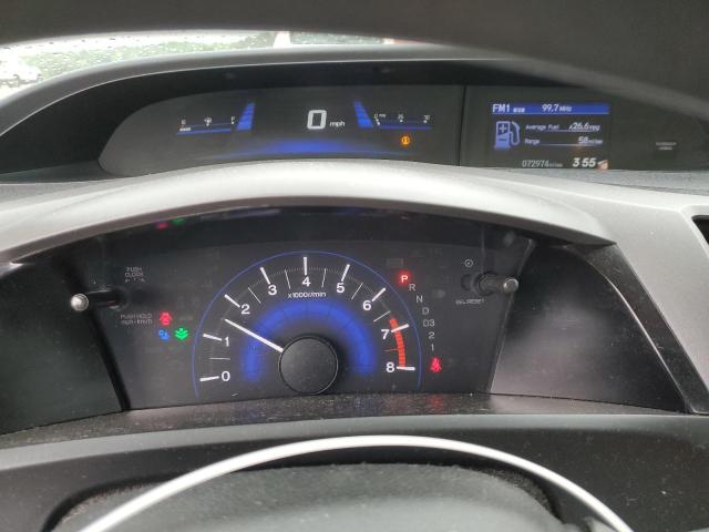 Photo 9 from auction – 2012 HONDA CIVIC LX with VIN 2HGFB2F59CH572785