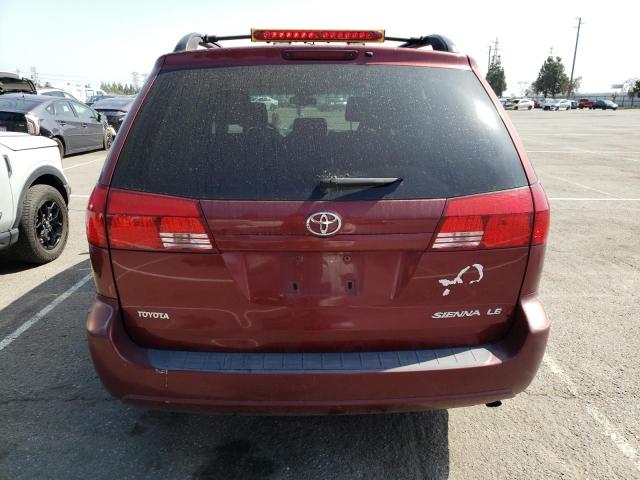Photo 6 from auction – 2004 TOYOTA SIENNA CE with VIN 5TDZA23C74S186953