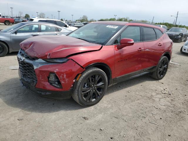 CHEVROLET BLAZER RS 2021 with VIN 3GNKBERS2MS555980 - Photo from auction