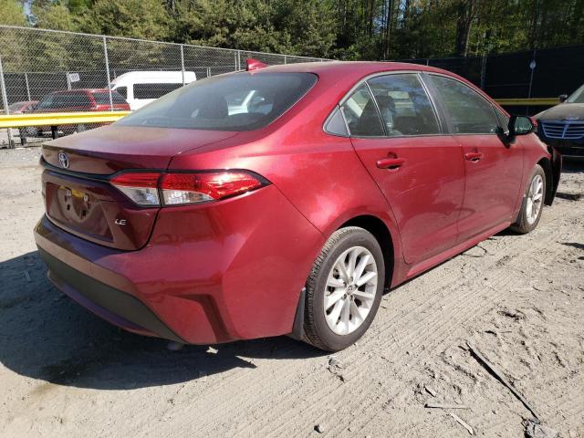 Photo 3 from auction – 2022 TOYOTA COROLLA LE with VIN 5YFHPMAE3NP320443