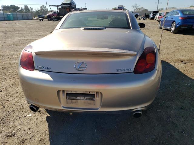 Photo 6 from auction – 2002 LEXUS SC 430 with VIN JTHFN48Y420010559