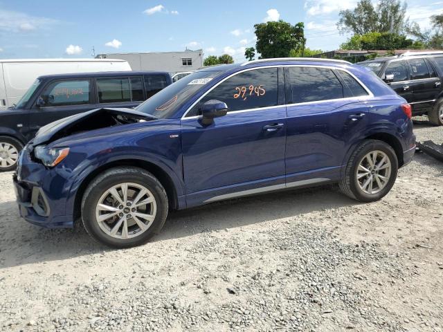 AUDI Q3 PREMIUM 2021 with VIN WA1DECF37M1139414 - Photo from auction