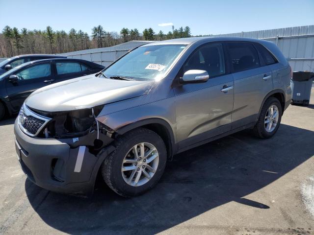 KIA SORENTO LX 2014 with VIN 5XYKT3A64EG527366 - Photo from auction