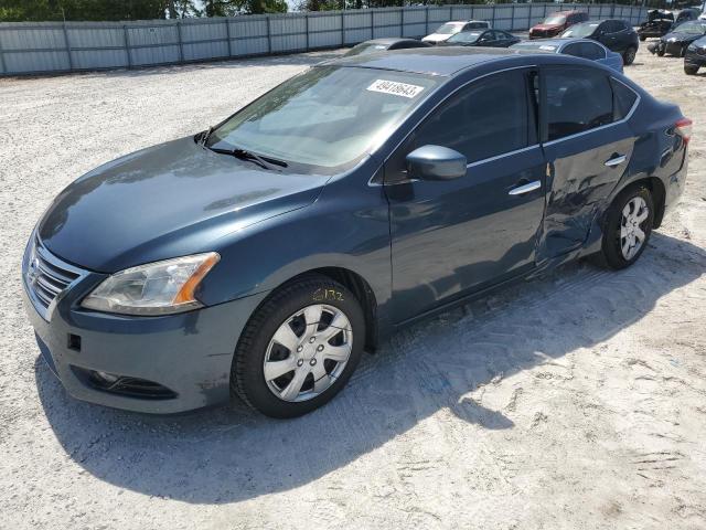 NISSAN SENTRA S 2014 with VIN 3N1AB7AP7EL613796 - Photo from auction