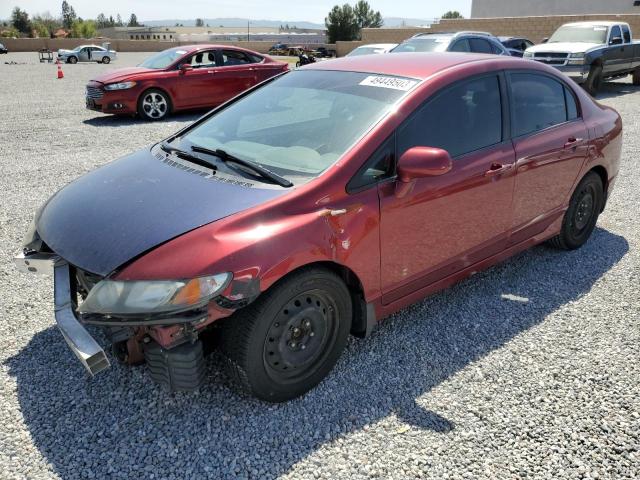 HONDA CIVIC LX 2010 with VIN 2HGFA1F59AH583232 - Photo from auction