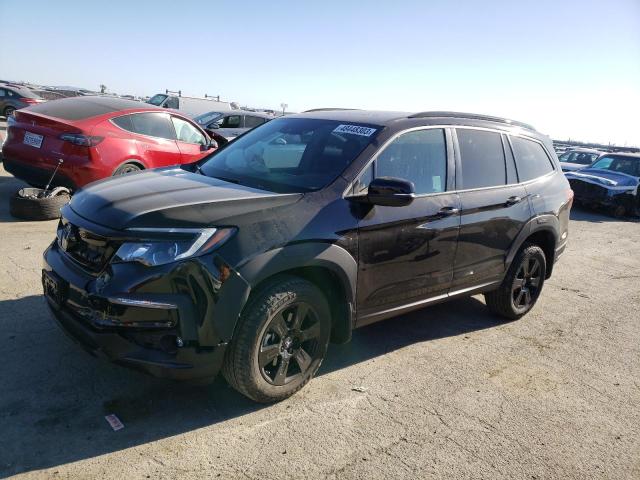 HONDA PILOT TRAI 2022 with VIN 5FNYF6H83NB088274 - Photo from auction