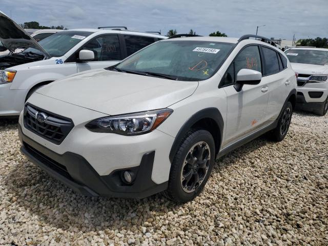 SUBARU CROSSTREK 2021 with VIN JF2GTAPC8M8264703 - Photo from auction