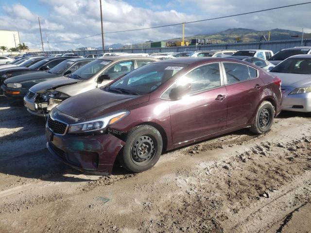 KIA FORTE LX 2017 with VIN 3KPFK4A72HE017120 - Photo from auction