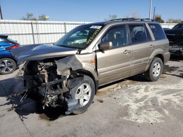 HONDA PILOT VP 2008 with VIN 5FNYF18268B049018 - Photo from auction