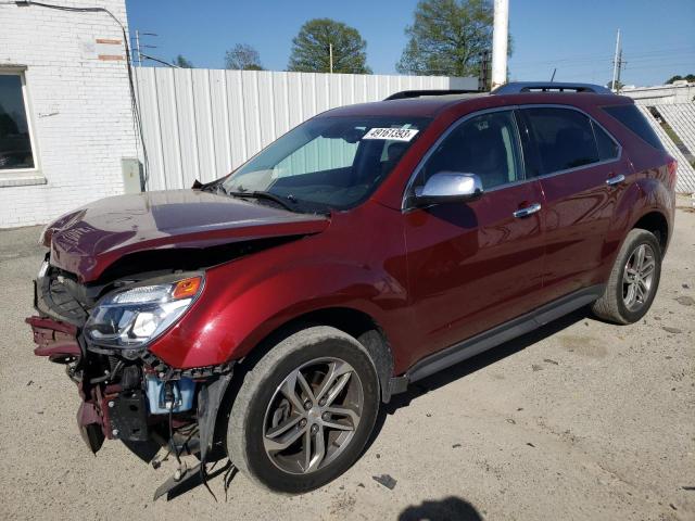 CHEVROLET EQUINOX PR 2017 with VIN 2GNFLGEK4H6167475 - Photo from auction