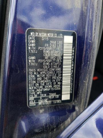 Photo 14 from auction – 2015 NISSAN JUKE S with VIN JN8AF5MR6FT510356