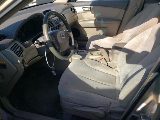 Photo 7 from auction – 2008 KIA OPTIMA LX with VIN KNAGE123885225551