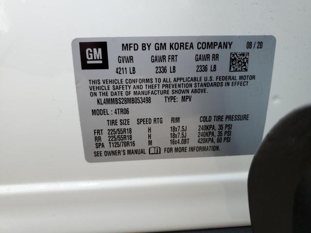 Photo 14 from auction – 2021 BUICK ENCORE GX with VIN KL4MMBS28MB053498