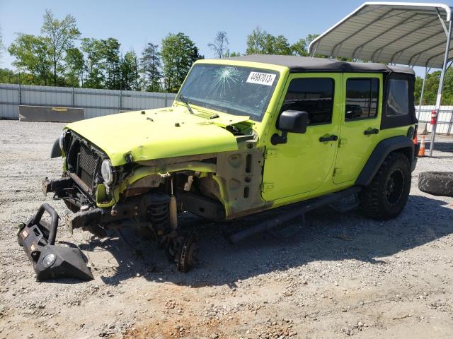 JEEP WRANGLER U 2016 with VIN 1C4BJWDG0GL306558 - Photo from auction
