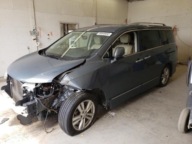 NISSAN QUEST S 2012 with VIN JN8AE2KP5C9046102 - Photo from auction