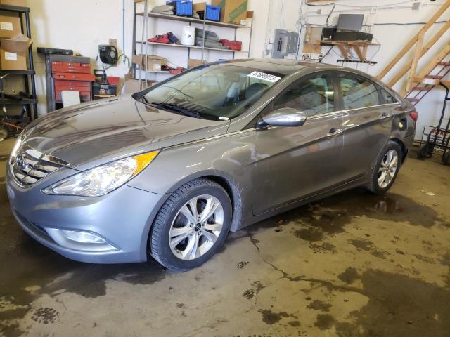 HYUNDAI SONATA SE 2013 with VIN 5NPEC4AC0DH731257 - Photo from auction
