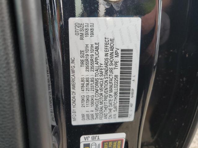 Photo 14 from auction – 2020 ACURA RDX with VIN 5J8TC1H38LL022258