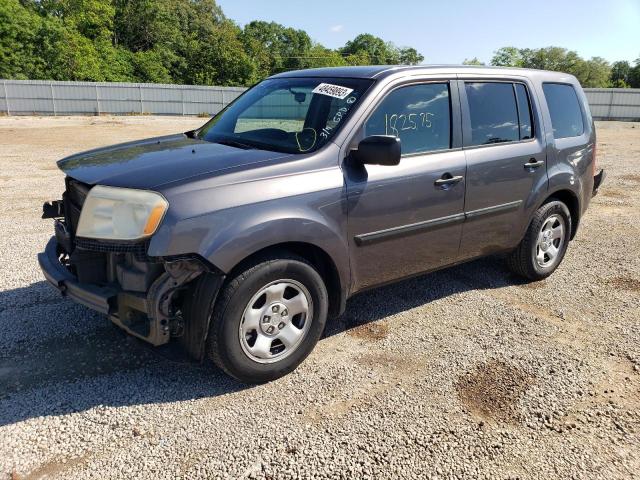 HONDA PILOT LX 2014 with VIN 5FNYF4H23EB004633 - Photo from auction