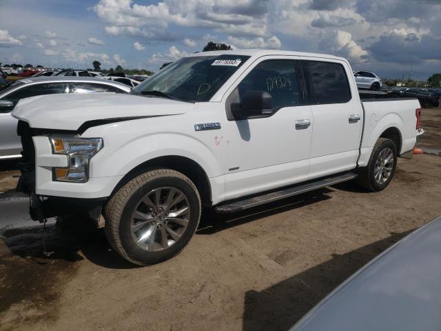 FORD F150 SUPER 2017 with VIN 1FTEW1CPXHFA50240 - Photo from auction