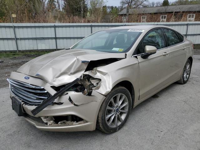 FORD FUSION SE 2017 with VIN 3FA6P0H71HR217632 - Photo from auction