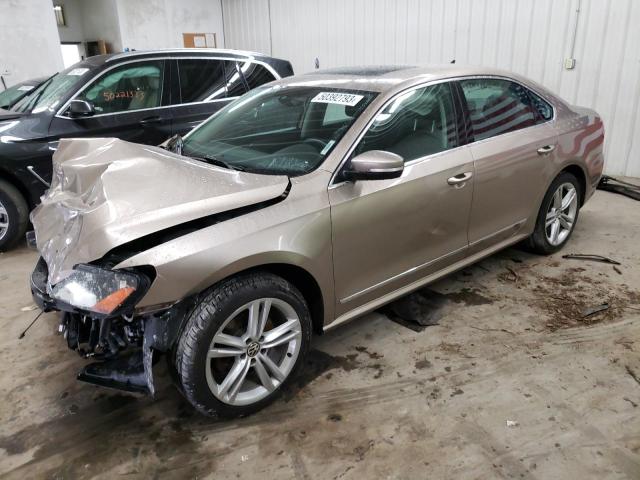 VOLKSWAGEN PASSAT SE 2015 with VIN 1VWBT7A35FC044128 - Photo from auction