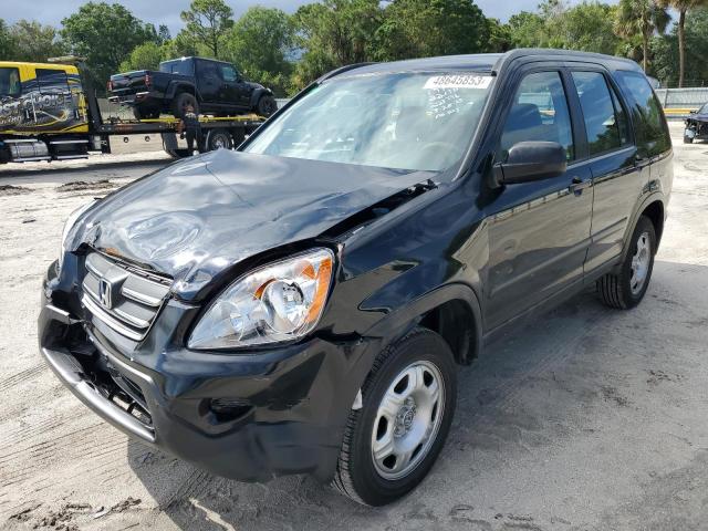 HONDA CR-V LX 2005 with VIN JHLRD68545C016662 - Photo from auction