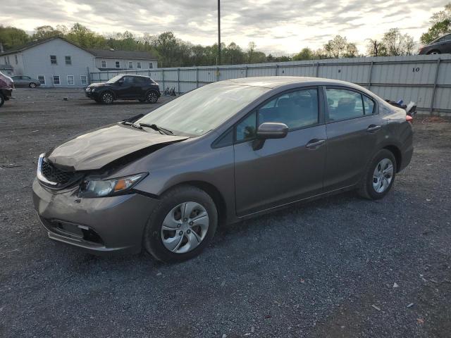 HONDA CIVIC LX 2014 with VIN 19XFB2F53EE205393 - Photo from auction
