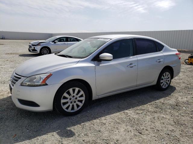 NISSAN SENTRA S 2014 with VIN 3N1AB7AP8EY208100 - Photo from auction