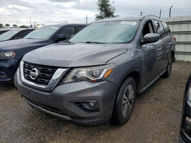 NISSAN PATHFINDER 2017 with VIN 5N1DR2MN5HC614766 - Photo from auction