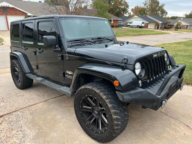 JEEP WRANGLER U 2014 with VIN 1C4BJWEG3EL205977 - Photo from auction