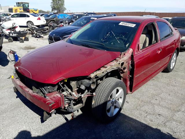FORD FUSION SE 2008 with VIN 3FAHP07148R213466 - Photo from auction
