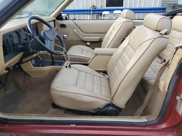 Photo 7 from auction – 1985 FORD MUSTANG with VIN 1FABP273XFF242015