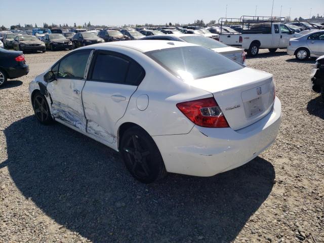 Photo 2 from auction – 2012 HONDA CIVIC EXL with VIN 2HGFB2F99CH505011