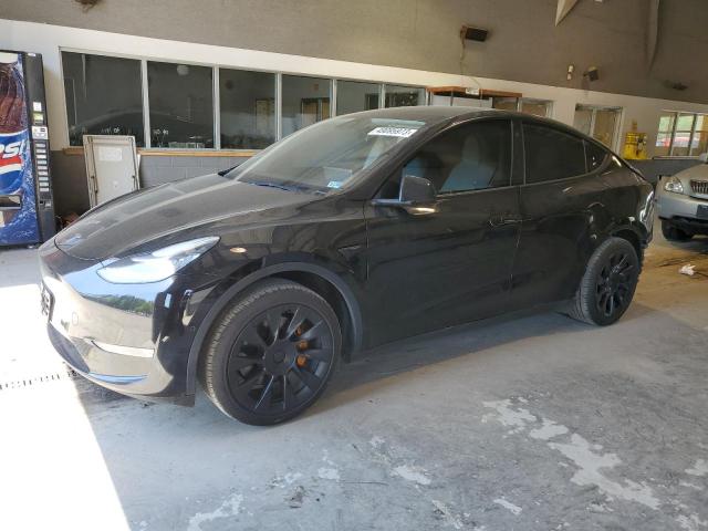 TESLA MODEL Y 2021 with VIN 5YJYGDED0MF115190 - Photo from auction