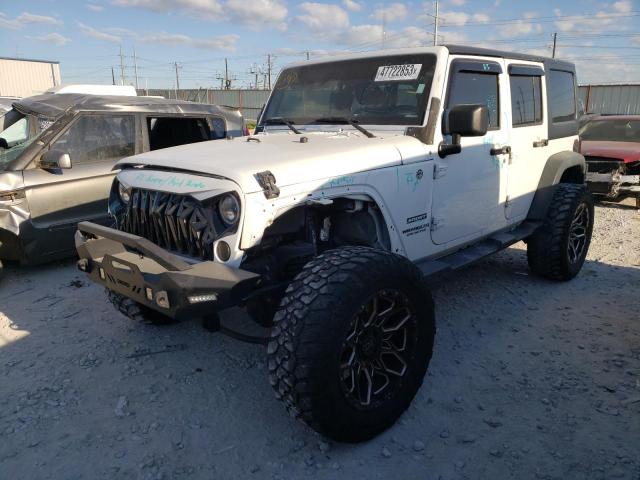 JEEP WRANGLER U 2015 with VIN 1C4BJWDG6FL742023 - Photo from auction