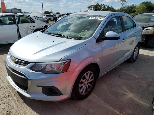 CHEVROLET SONIC LT 2017 with VIN 1G1JD5SH0H4146453 - Photo from auction