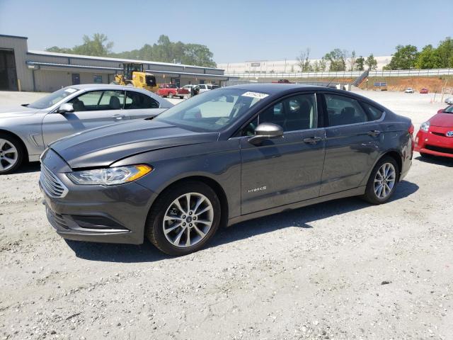 FORD FUSION SE 2017 with VIN 3FA6P0LU2HR324654 - Photo from auction