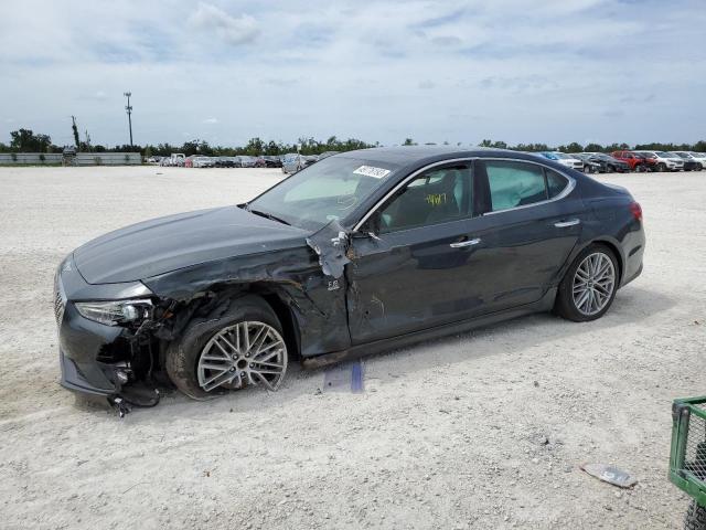 Photo 1 from auction – 2021 GENESIS G70 ELITE with VIN KMTG34LA4MU077181