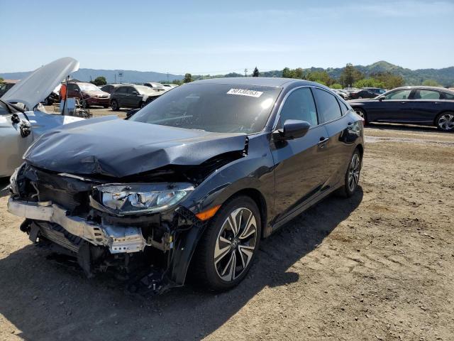 HONDA CIVIC EX 2017 with VIN 2HGFC1F39HH646705 - Photo from auction