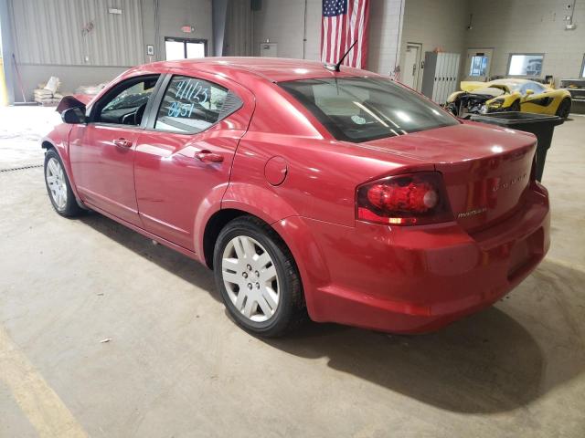 Photo 2 from auction – 2012 DODGE AVENGER SE with VIN 1C3CDZAG9CN255615