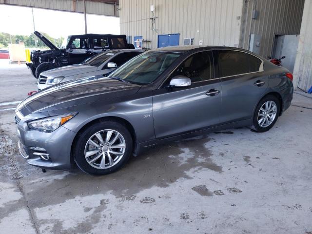 INFINITI Q50 BASE 2016 with VIN JN1CV7AP1GM203763 - Photo from auction