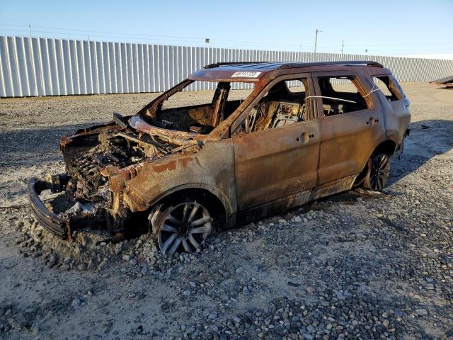 FORD EXPLORER X 2015 with VIN 1FM5K7D89FGC52947 - Photo from auction
