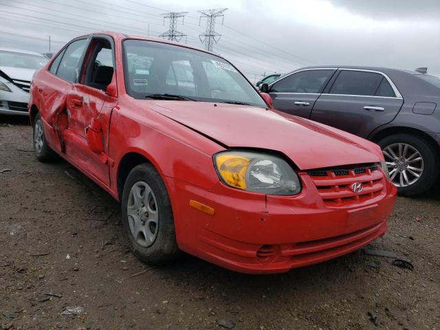 Photo 4 from auction – 2003 HYUNDAI ACCENT GL with VIN KMHCG45C13U469545