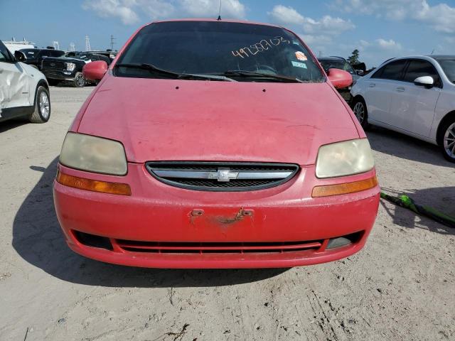 Photo 5 from auction – 2005 CHEVROLET AVEO BASE with VIN KL1TD52685B373418